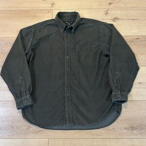 Men’s Eddie Bauer Corduroy XL Olive Green